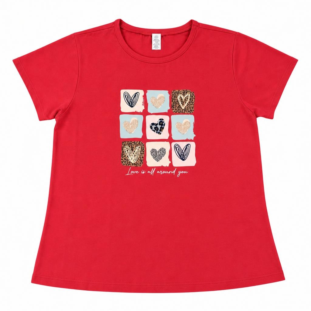 Basica Corazones Peluche