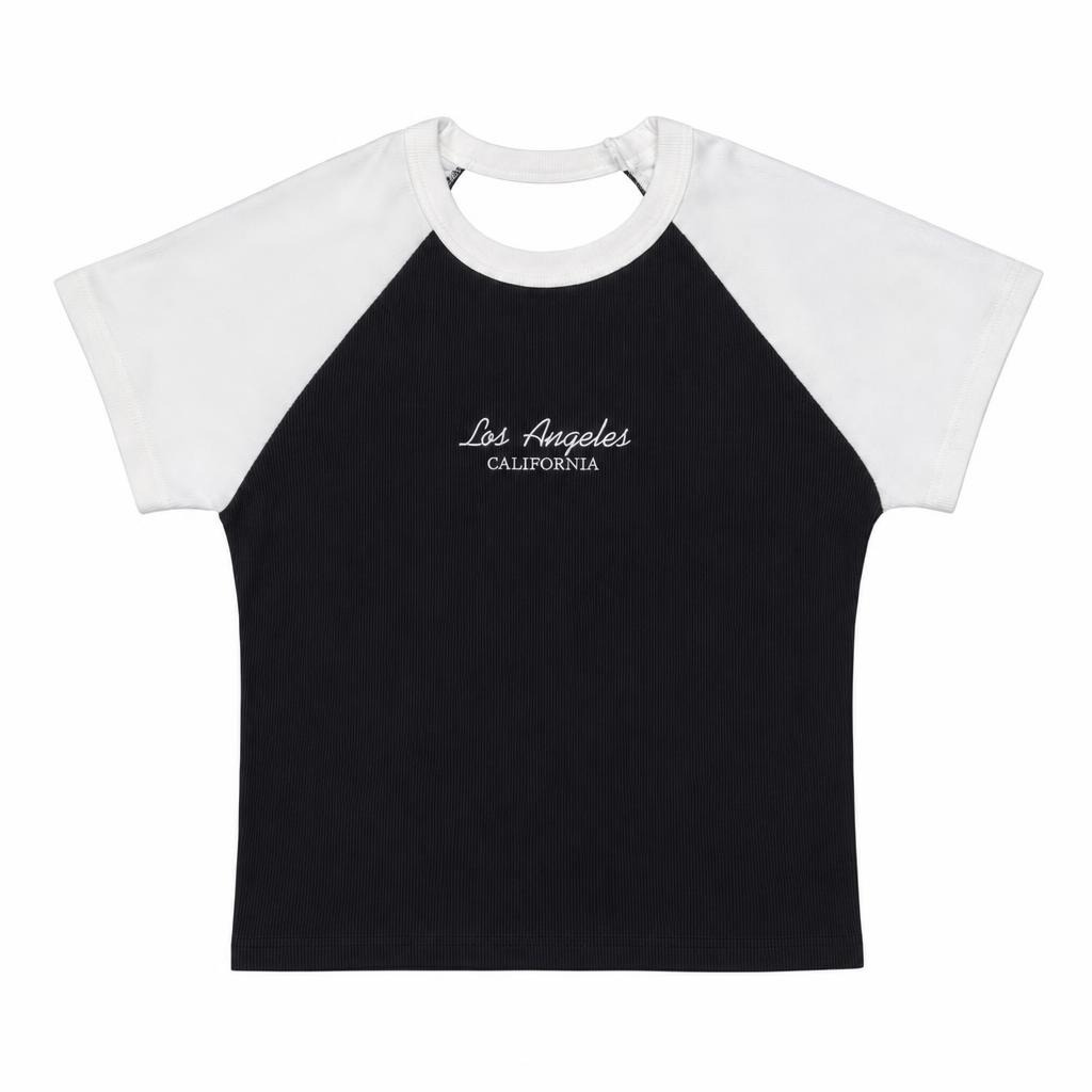 Basica los Angeles - Negro + Marfil