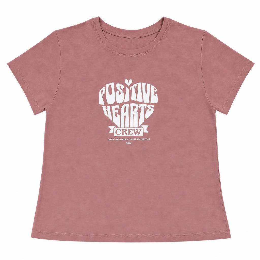 Blusa Larga Estampado - Palo de rosa