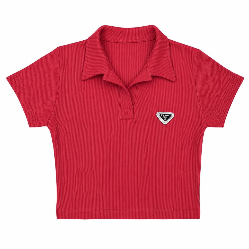 Blusa Polo - Rojo