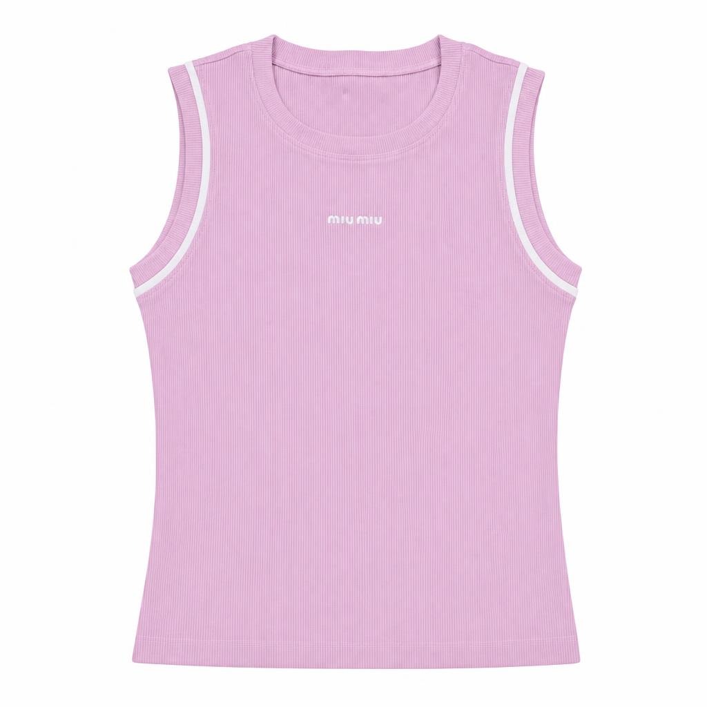Blusa Siza Pitillo Aplique Miu - Rosado + Marfil