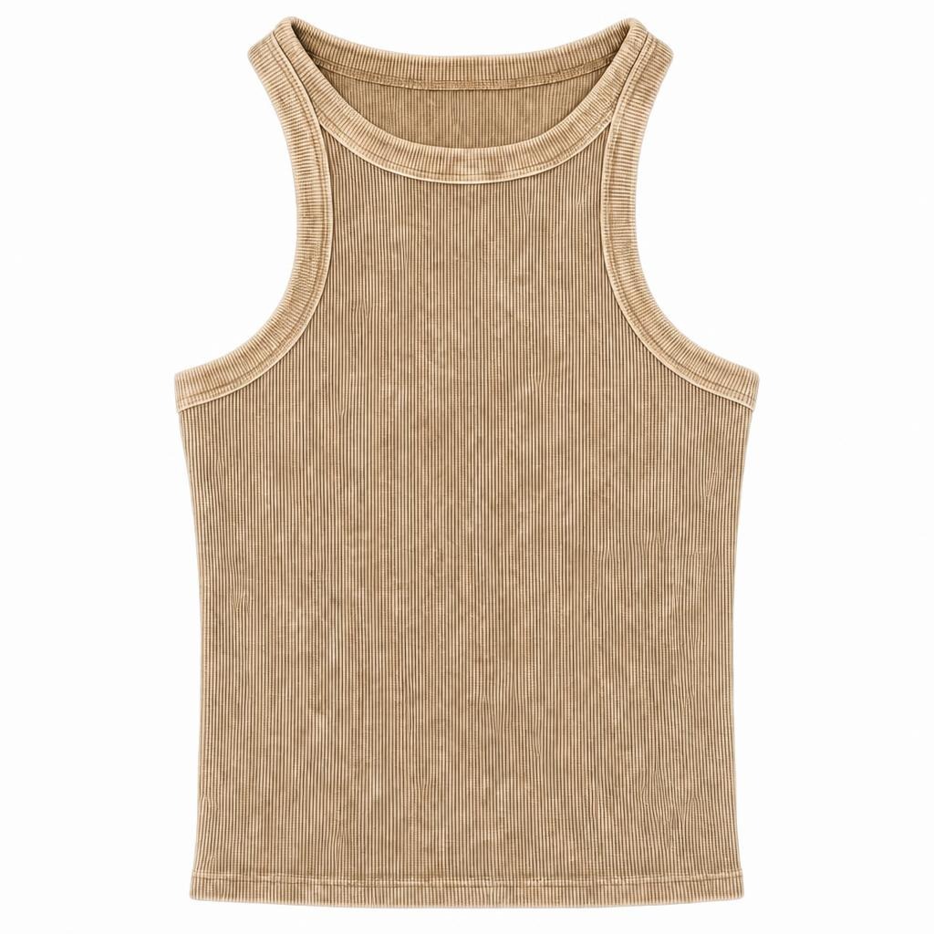Blusa Siza Tie Die - Camel