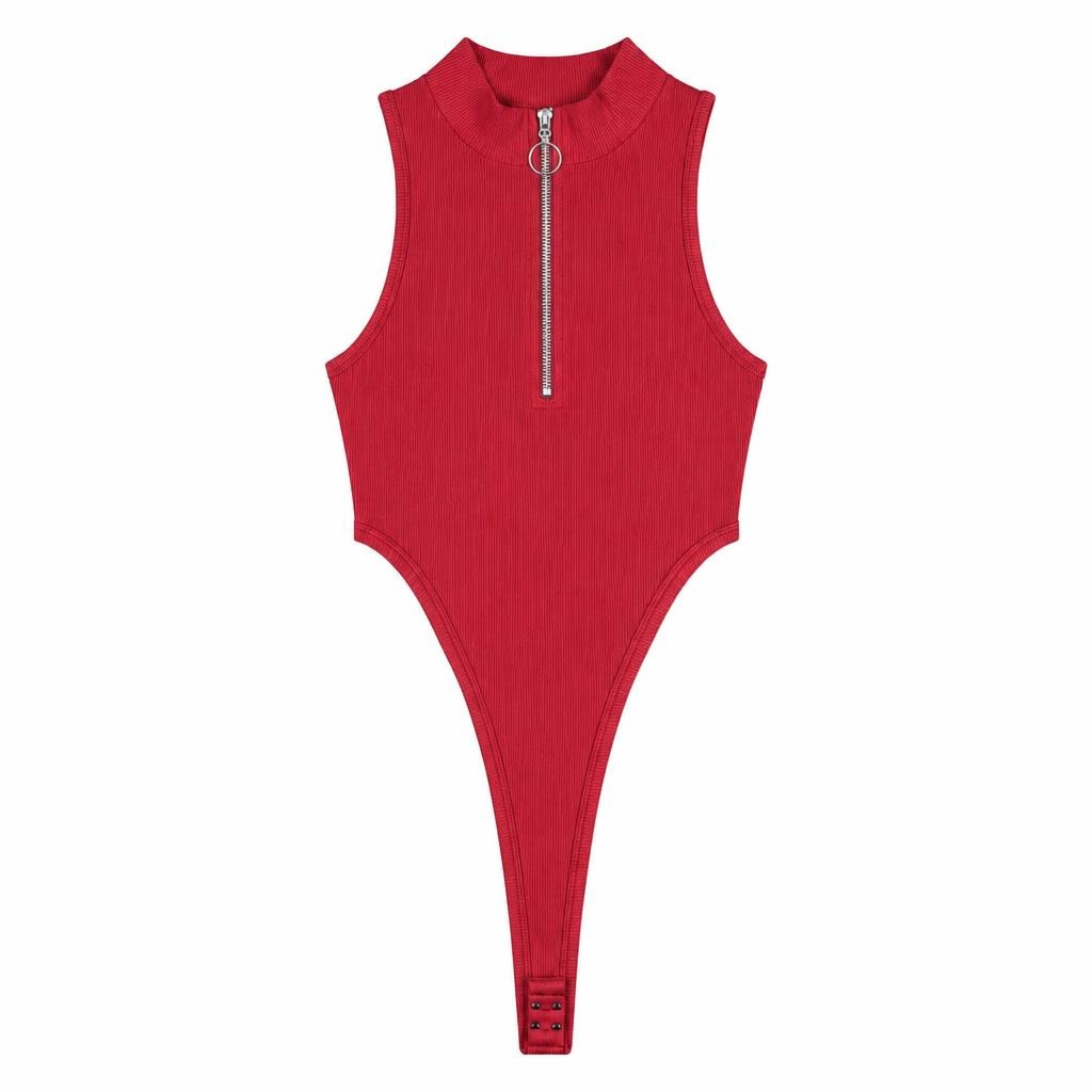 Body Costillero Cierre - Rojo