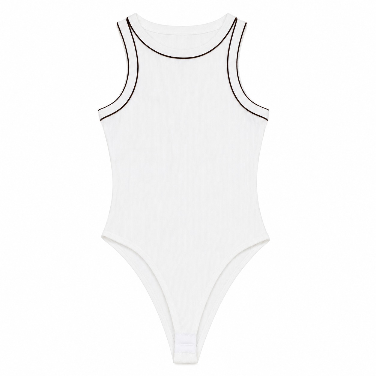 Body Sizo Pitillo - Marfil + Café