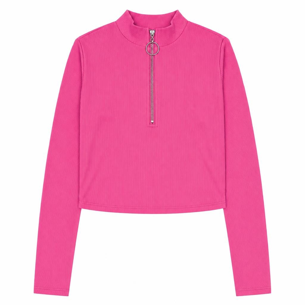 Buso Cuello Alto Cierre - Rosado