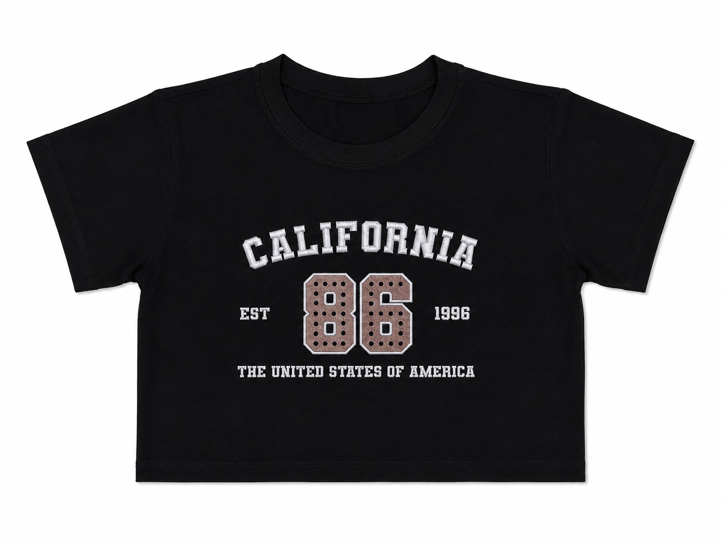 Camiseta California Tela Fría - Negro