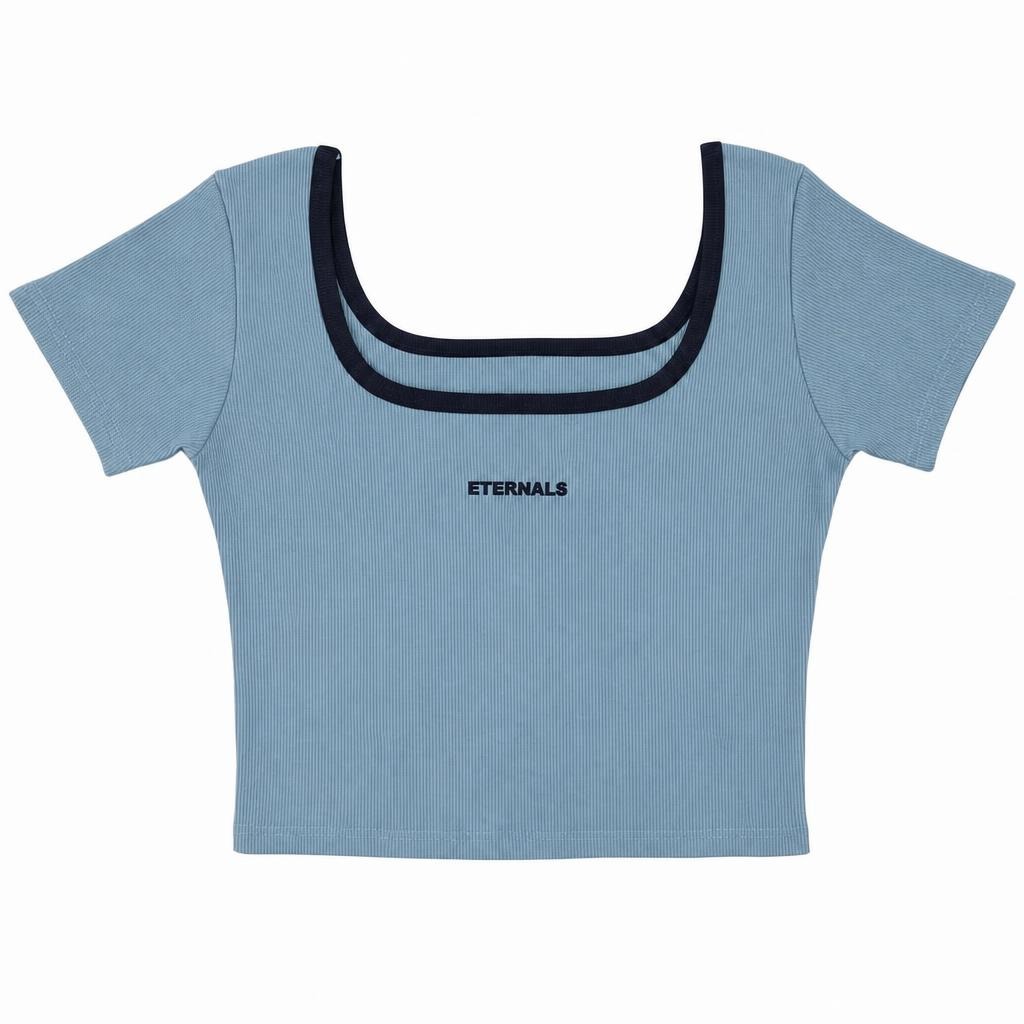 Cuello Cuadrado Rib