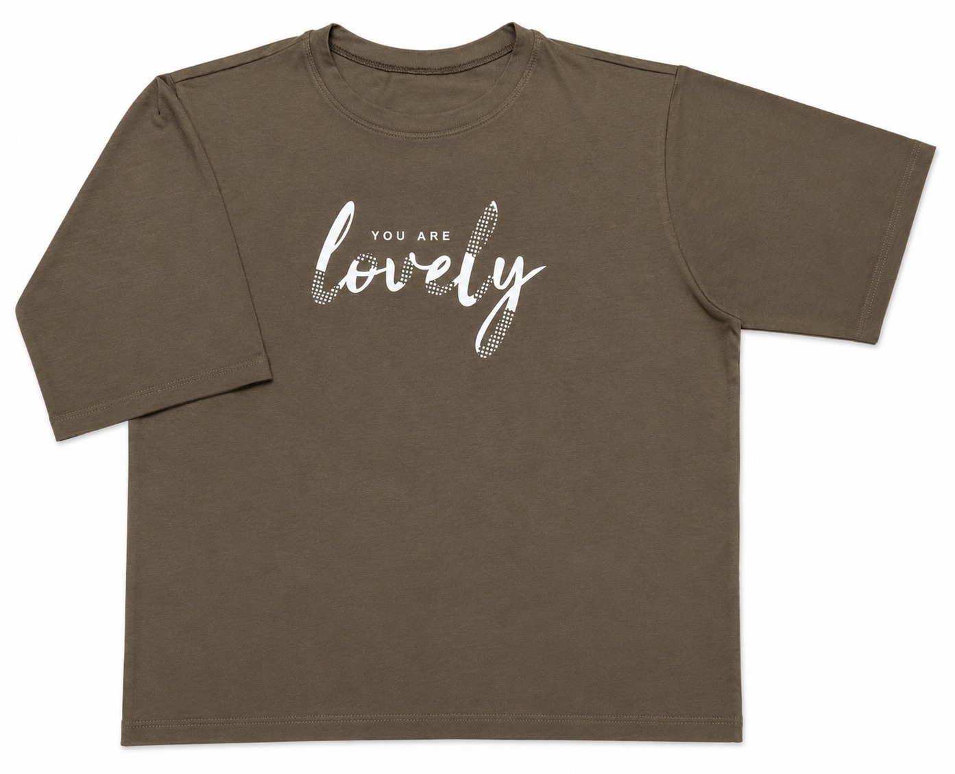 Oversize Lovely - Verde militar