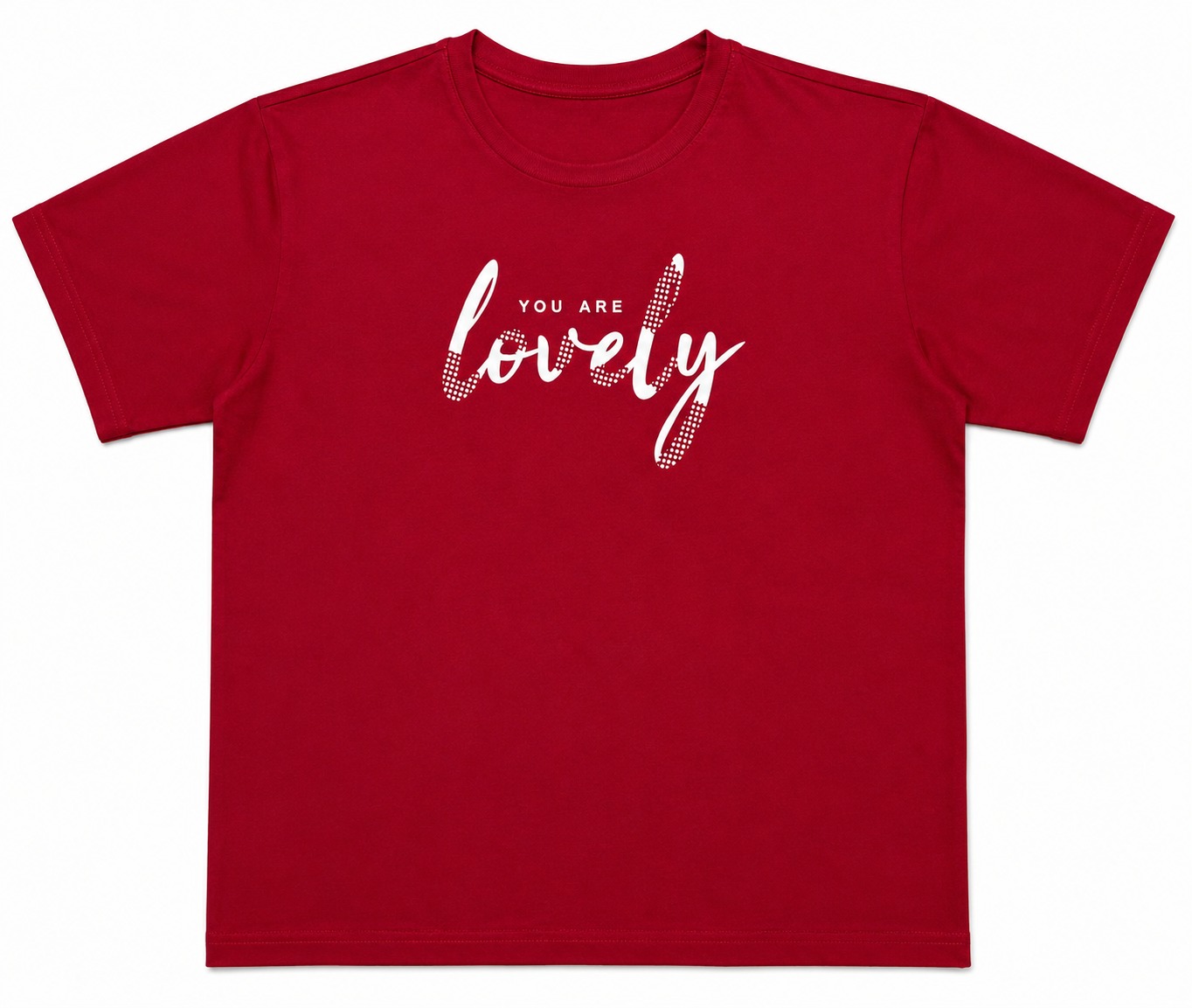 Oversize Lovely - Rojo