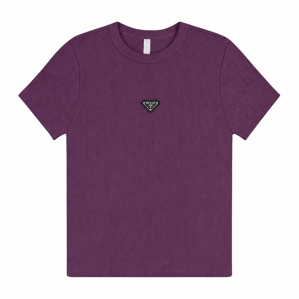 Plus Cuello Redondo - Morado oscuro