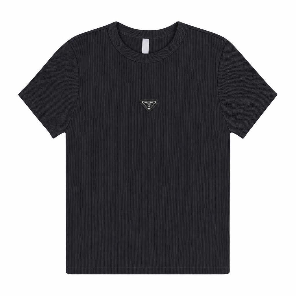 Plus Cuello Redondo - Negro